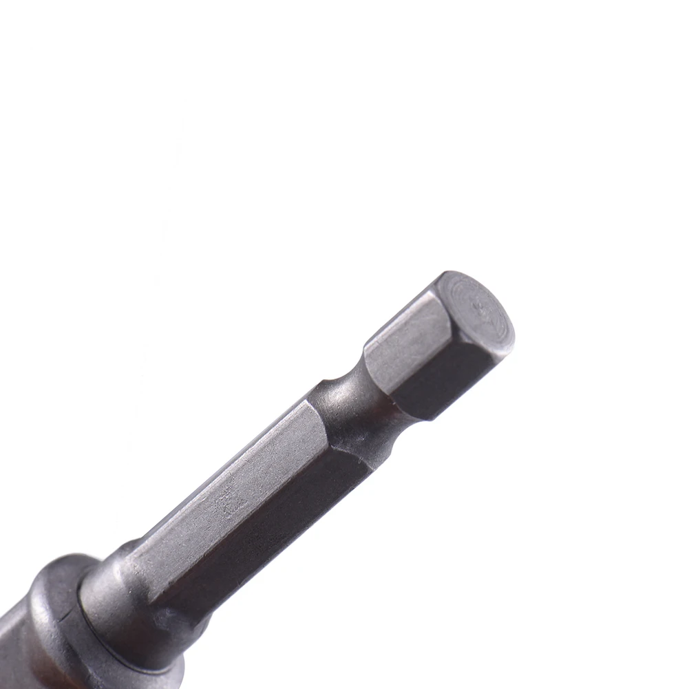 PW TOOLS 3Pcs/Set Chrome Vanadium Steel Socket Adapter Hex Shank Extension Drill Bits Bar Hex Bit Set 1/4