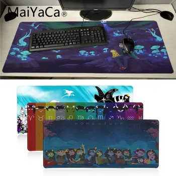 

Maiyaca New Design homestuck anime Natural Rubber Gaming mousepad Desk Mat Gaming Pad mouse Gamer To Laptop Keyboard pad