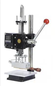 

hot stamping foil machine and manual creasing machine for cards,labers and papers