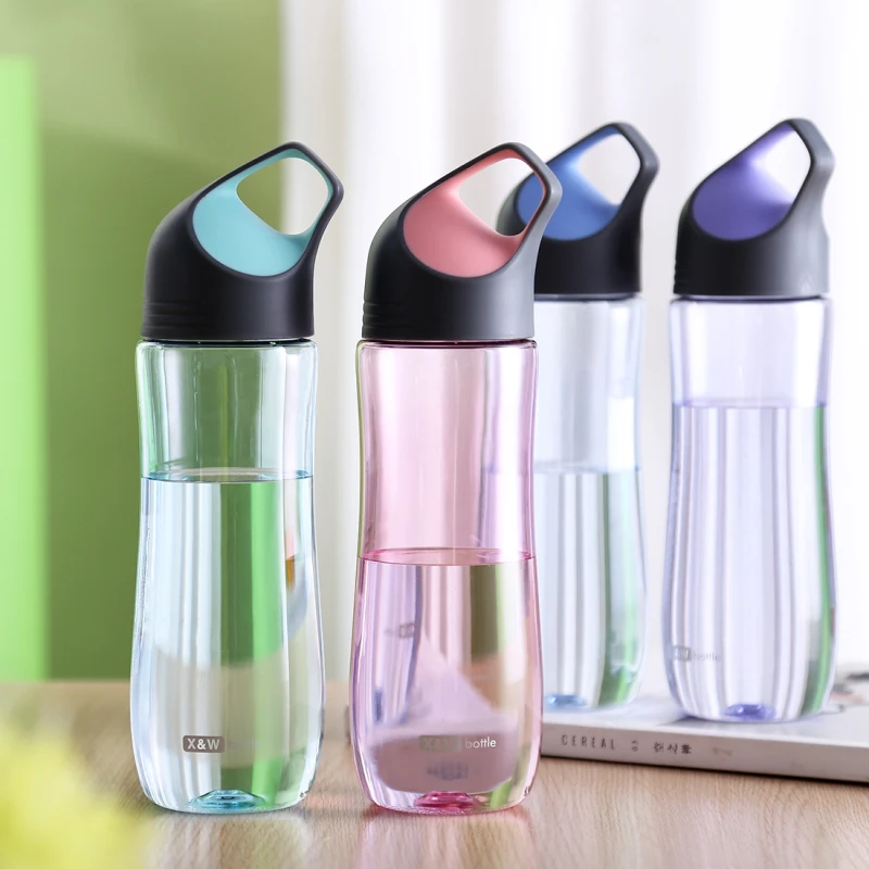 

650ml Plastic Sports Water Bottle Portable Sports Bike Cycling Hiking Camping Durable Bottle Outdoor Exercise Convenient Bottle