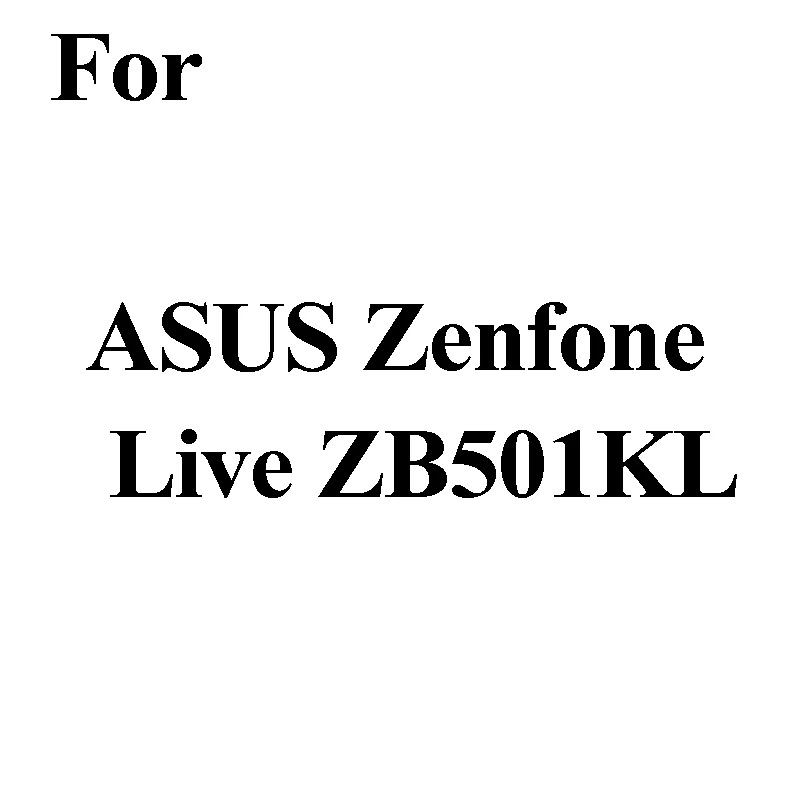 Защитное закаленное стекло для Asus Zenfone 4 Max ZC520KL ZC554KL полное покрытие защита экрана на 4 селфи ZD553KL Live ZB501KL - Цвет: For Asus ZB501KL