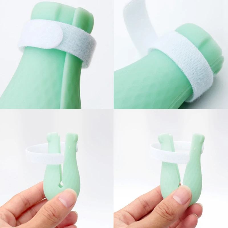 4 Pcs/Set Pet Cat Anti-Shoes Boots Adjustable Anti-Scratch Cat Glove For Bathing Feeding Medicine For Cats Cat Grooming Wash C 4 Pcs/Set Pet Cat Anti-Shoes Boots Adjustable Anti-Scratch Cat Glove For Bathing Feeding Medicine For Cats Cat Grooming Wash C