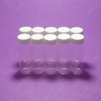 

30ML Clear Reagent Bottle,Sample,Penicillin Vials,With PP Screw Lid,10PCS/LOT