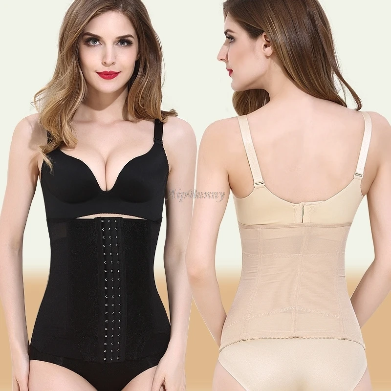 Сексуальные талии Bodyshaper Faja похудения кости кнопка Gaine сталь белье Пояс Minceur тренер Shaper Reductora Seemless