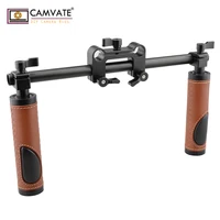 camvate dslr כידון ידית CAMVATE (עור) קיט כידון עבור DSLR מצלמת מצלמת הכתף Rig C1614 מצלמת צילום ואבזרים לציוד (5)