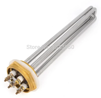 

3U Shaped 10mm Bar Dia Electric Heating Water Heater Element AC380V 9000W
