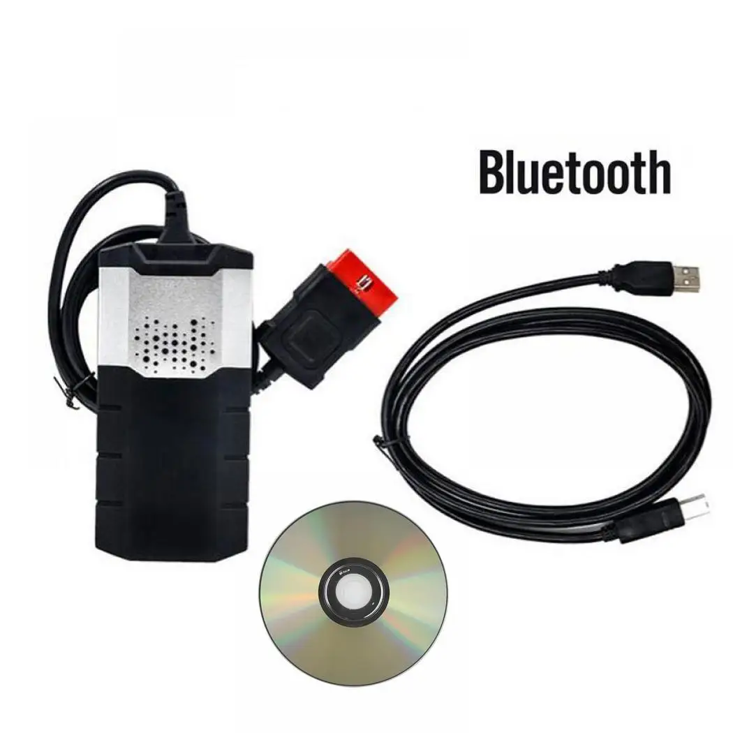Автомобильный Грузовик Bluetooth USB OBD диагностический сканер черный 12 24 V инструмент|