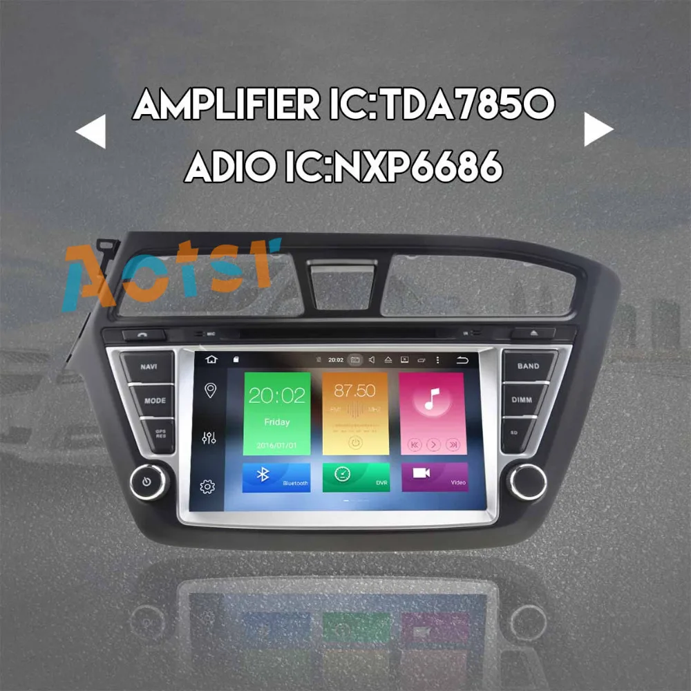 Clearance 4+32G Octa core Android 8.0 For HYUNDAI I20 2014 2015 2016 2017 Car DVD Player GPS Radio CD AUDIO Radio Navigation multimedia 4