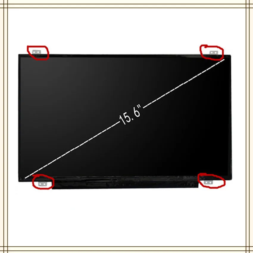 10 шт. 15,6 eDP светодиодный B156XTN04.0 B156XTN04.1 B156XTN04.3 NT156WHM-N12 LP156WHB TP C1 D1 для lenovo y50 ноутбук ЖК-дисплей экран