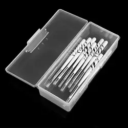 Ногтей оборудование прозрачный маникюрная пилка Art Пустой ящики для хранения контейнеров хранение накладных ногтей коробка Пластик