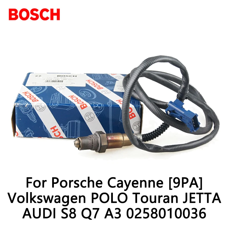 1pieces Bosch Exhaust Gas Oxygen Sensor For Porsche Cayenne [9PA