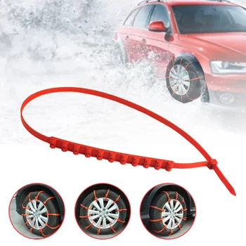 

10pcs Universal Anti-Slip Design Car SUV Plastic Winter Wheels Snow Chains Durable Car-Styling Snow Chains Autocross Outdoor