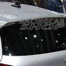 Неокрашенный VW Vortex стиль крыша багажника спойлер крыло для Volkswagen VW Scirocco 2009- V030F