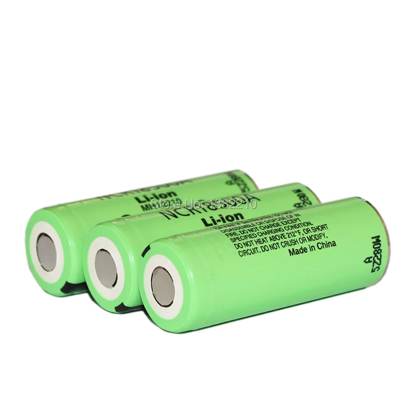 4 шт./лот, новая версия, 3,6 V 18500 NCR18500A 2040 mAh, перезаряжаемая батарея для Panasonic