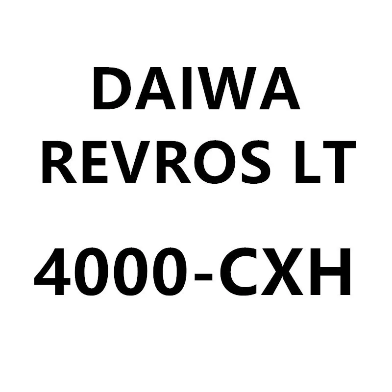 Оригинальная спиннинговая Рыболовная катушка DAIWA REVROS LT, 1000, 2000, 3000, высокое соотношение, 6,2: 1, Макс., 12 кг, спиннинговая катушка для соленой воды - Цвет: 4000CXH