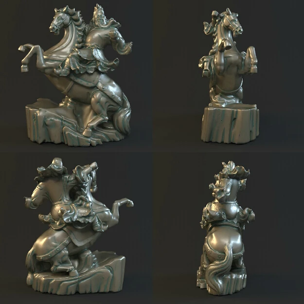 

New arrival 3d model stl relief for cnc machine in STL file format Hero to ride a horse