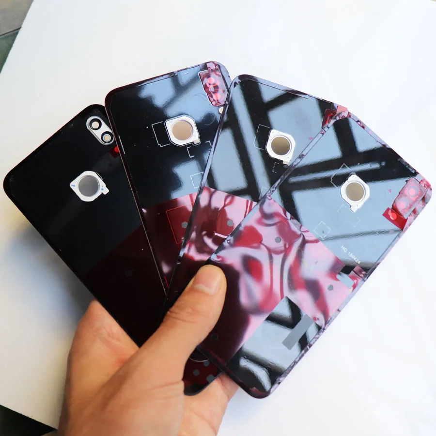 Оригинальное 3D стекло для Huawei P20 lite Задняя стеклянная панель крышка аккумулятора