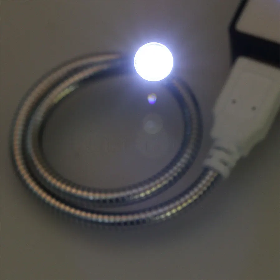 Kebidumei Мини Портативный Гибкий USB светильник компьютерная лампа для чтения для ноутбука настольного компьютера ПК клавиатуры