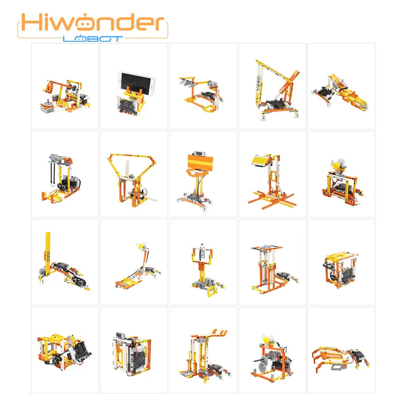 Hiwonder LOBOT DaDa: бит робот комплект микро: бит программируемый электронный строительный блок образование