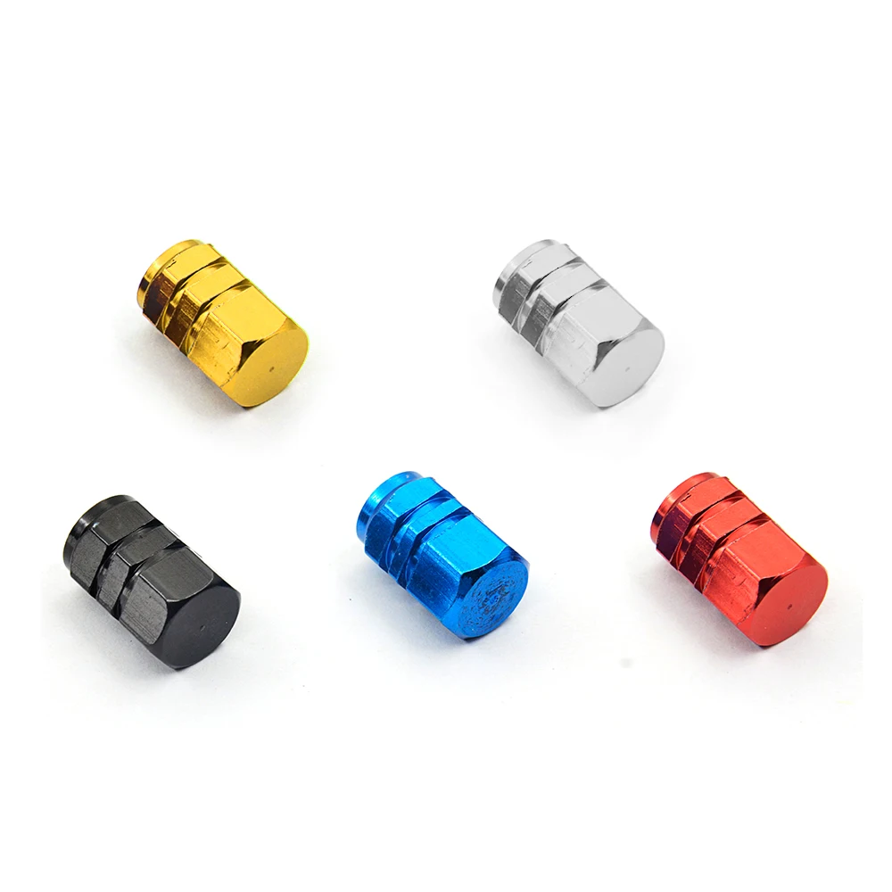 

4pcs /set Theftproof Aluminum Car Wheel Tires Valves Stem Air Caps Airtight Cove Dustproof