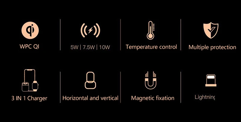 3 в 1 QI Быстрая Зарядка Qi Беспроводное зарядное устройство для iPhone Samung Беспроводная зарядка крепление док-станция подставка держатель для Apple Watch Airpod