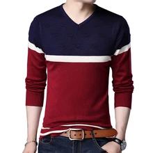 Осенние пуловеры, свитер для мужчин, новинка, повседневный тонкий вязаный пуловер размера плюс, тонкий полосатый серый свитер, мужская одежда 3XL