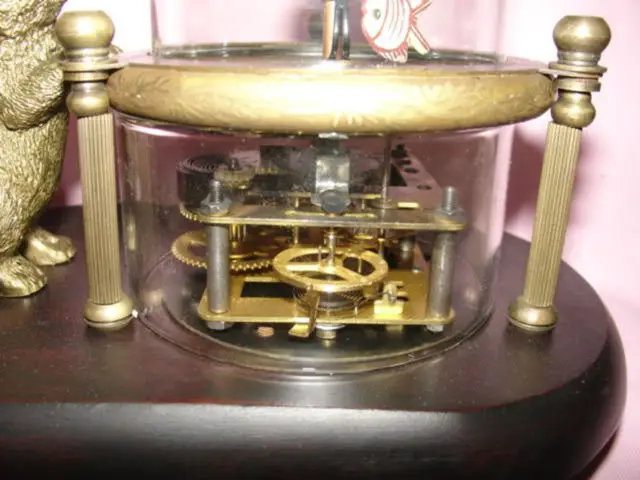 Часы для стеклянной машины с милым котом 7 5 #|clock with cat|clock cuteclock machine |