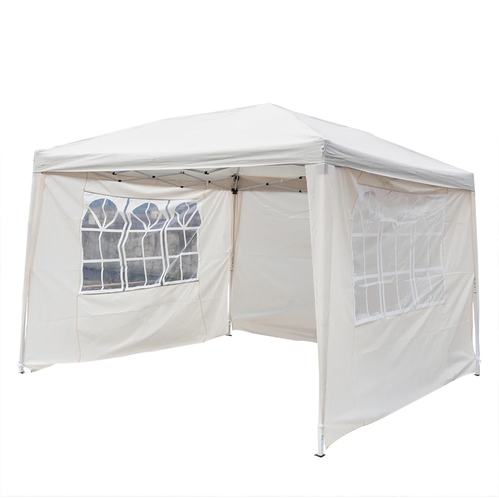 

Lotto 3 x 3m Home Use Outdoor Camping Waterproof Folding Tent with Carry Bag Light Yellow