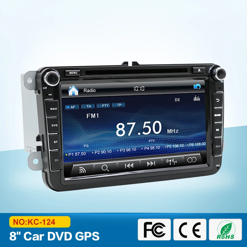 

2 DIN Car DVD Player GPS for skoda VW SEAT Altea 220*210*130mm with navigation touch screen car radio gps stereo audio multimedi