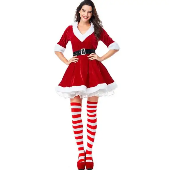 lady santa claus costume