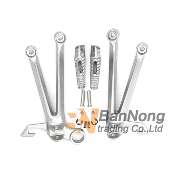 

Free shipping motorcycle Rear Footrests Foot pegs tripod Pedal stent assembly for Suzuki GSXR600 2005 2006 GSX-R 600 K5