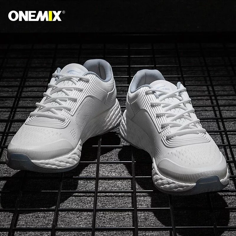 

ONEMIX 2018 energy running shoes for men high-tech sneakers energy drop Jacquard vamp super boost outsole sneakers