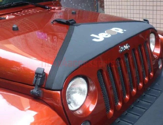 Для Jeep Wrangler 2007- крышка капота Крышка двигателя автомобиля крышка капота передний конец бюстгальтер защитный комплект для wrangler аксессуары 4WD 4x4