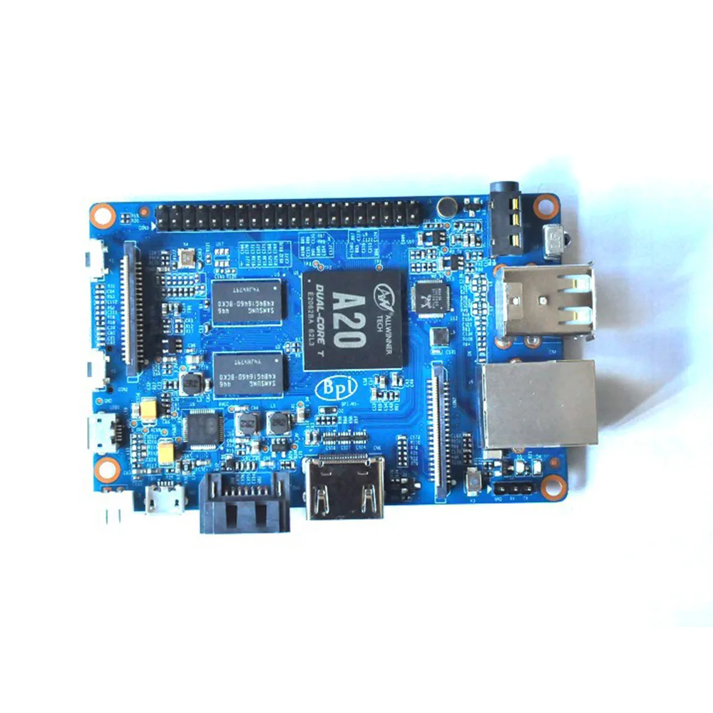 Banana Pi BPI M1 Plus A20 двухъядерный 1 ГБ ОЗУ с открытым исходным кодом макетная плата одноплатный компьютер Совместимость с Raspberry pi