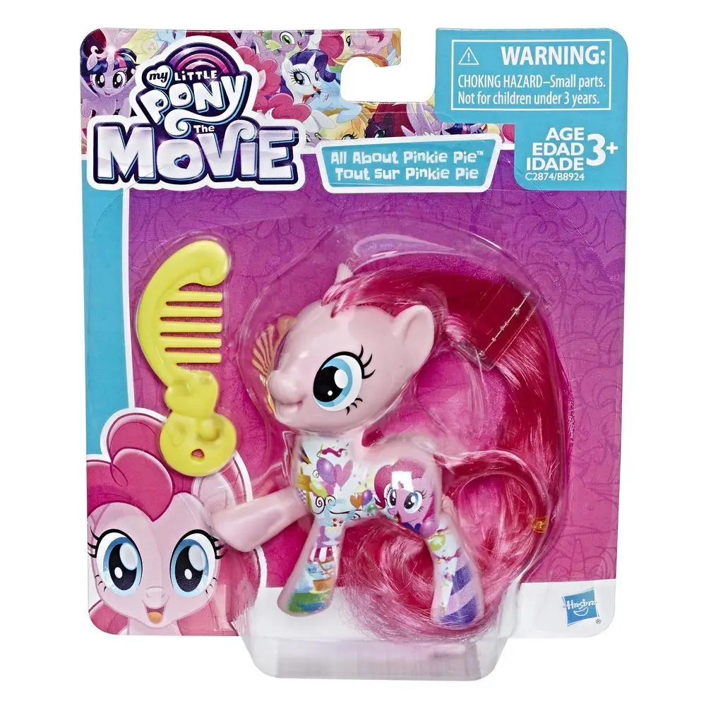 Игрушки My Little Pony DJ Pon-3 Big Mcintosh Rainbow Pinkie Rarity, фигурки, игрушки для детей, подарок на день рождения для девочек, Bonecas - Цвет: C2874