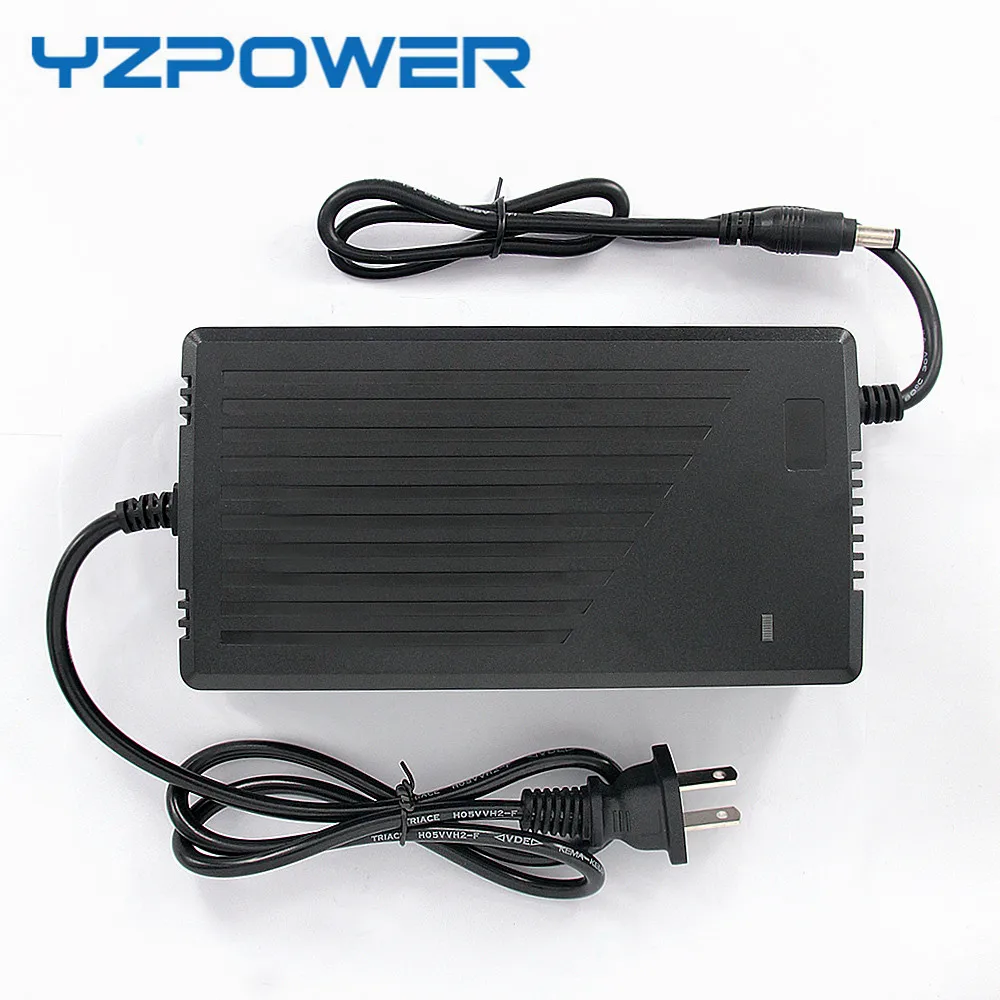 YZPOWER DC 4,2 V 12A 11A 10A интеллектуальный, литиевый аккумулятор зарядное устройство для 3,7 V Li-Ion Lipo аккумулятор