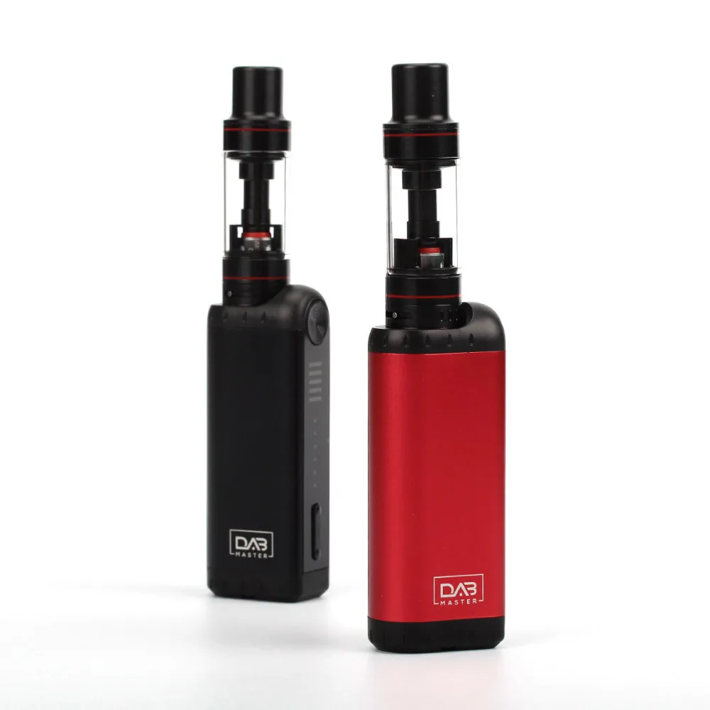

Dabmaster D40 Starter Kit 2ml Atomizer 1.4ohm Coil Adjustable Voltage 900mAh Electronic Cigarette VS Fog 1 Q14 Q16 Vape Pen Kit