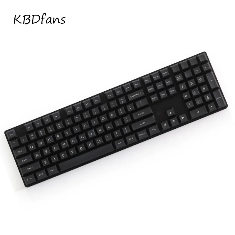Топ Печатный dsa pbt keycap для механической клавиатуры 108 клавиш iso полный набор dolch