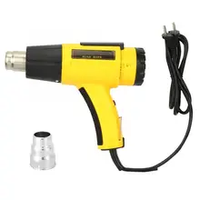 Горячий воздух Pistola De Calor 220-240 В 50 Гц 2000 Вт электронная пайка горячим воздухом инструмент для украшения термоусадочная упаковка