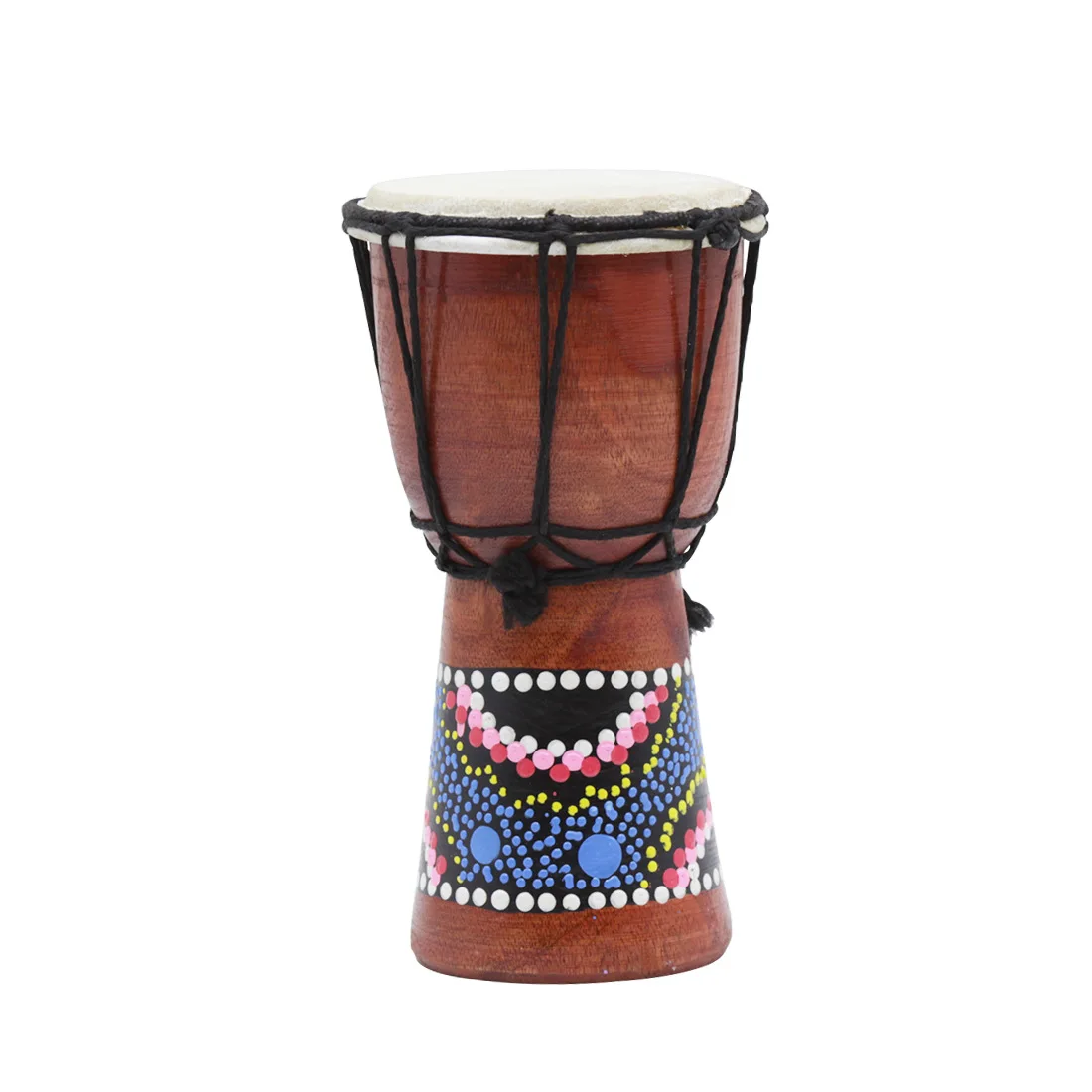 1 шт. 4 дюймовый Профессиональный чистый ручной работы Африканский Djembe барабан Bongo