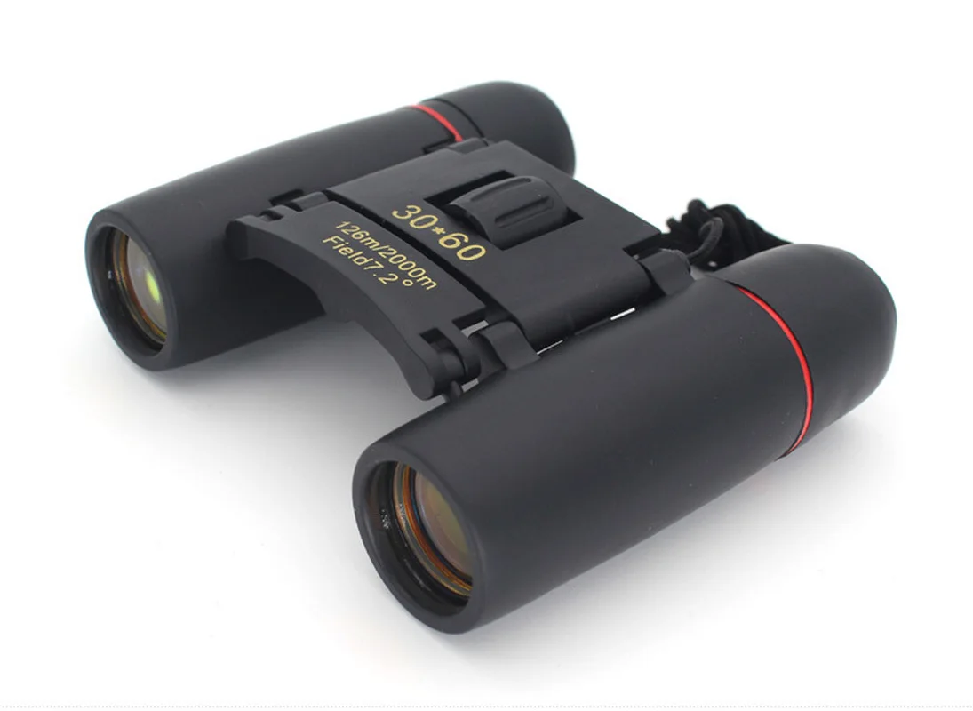 Binoculars Monocular Telescope 30x60 Folding Binoculars with Low Light Night Vision Zoom Binoculars for Hunting Sports Camping