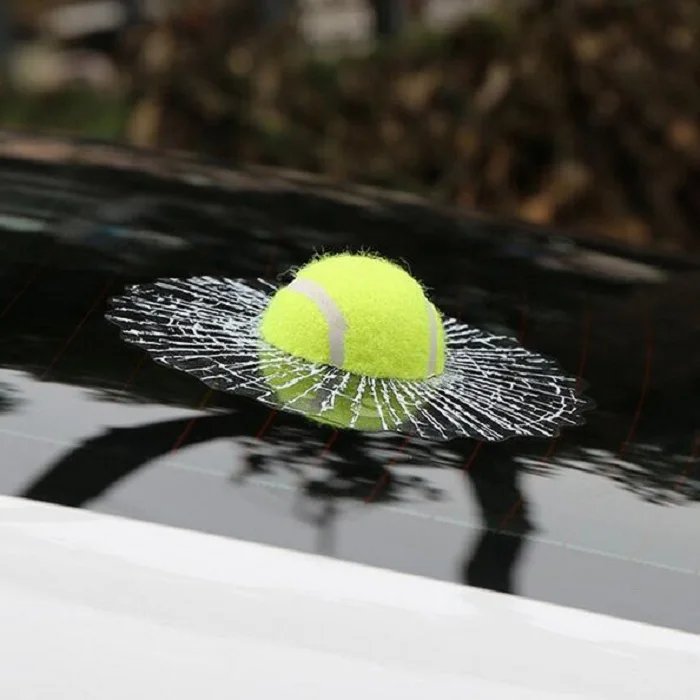 Автомобильные наклейки crazy ball сломанный дизайн наклейка крышка/Защита от царапин