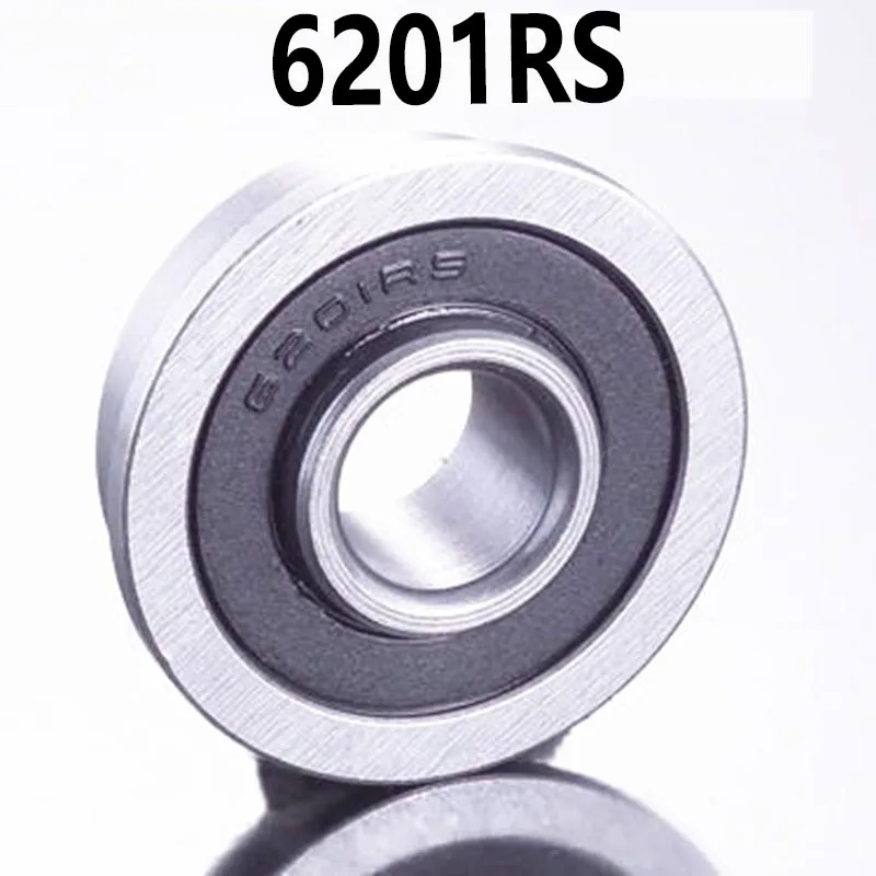 1pcs/lot 6201RS Deep Groove Ball Bearing Miniature Mini Ball Bearing