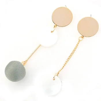 

fashion mother tortoise shell pearl hoop earring stud jewelry