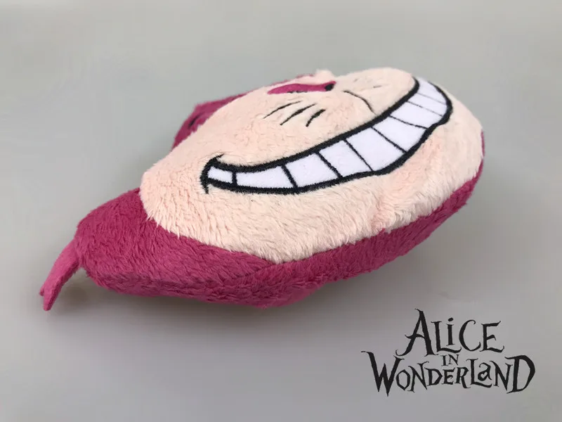 Disney Cartoon Alice's Adventure in Wonderland Чеширский кот 14*10 см мини плюшевая кукла игрушка