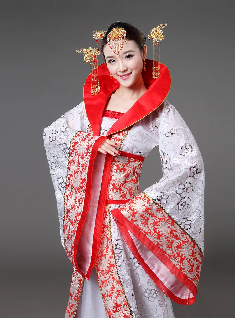Роскошный китайский костюм феи с Луной, одежда династии Хань, принцесса, древний Королевский ханьфу, женский костюм «наложница императора», императрица, косплей