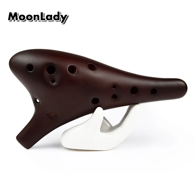Buy 12 Holes Ocarina Alto C Burning Classic Ocarina