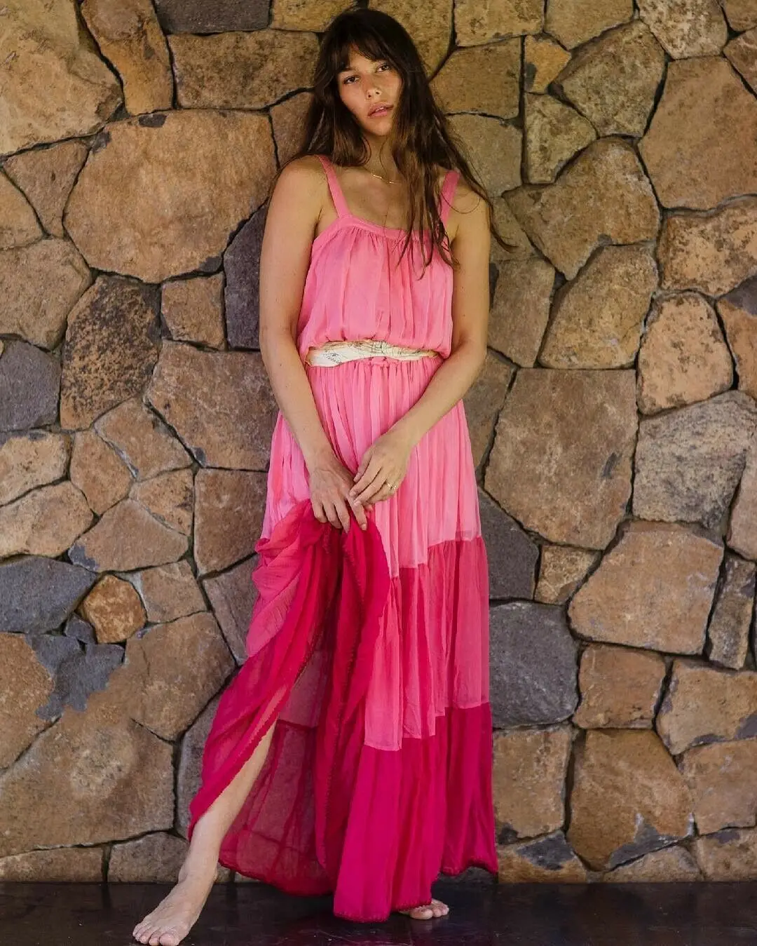 المرأة فستان طويل خليط أكمام عالية الخصر مثير السيدات مساء حزب Clubwear فام عارضة شاطئ الصيف فستان طويل المرأة فستان طويل خليط أكمام عالية الخصر مثير السيدات مساء حزب Clubwear فام عارضة شاطئ الصيف فستان طويل