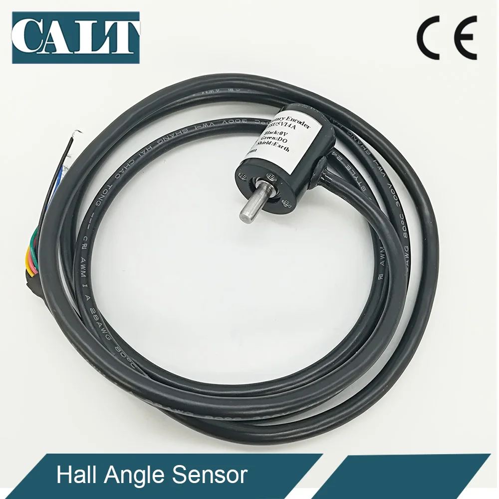 Абсолютный Поворотный энкодер 18 мм Холл Магнитный SSI HAE18U5V 12 бит или 14 датчик