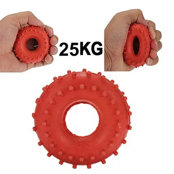 

25 Kg Silicone Resistance Strength Fitness Hand Gripper Trainer Exerciser Hand Grip Ring Power Training Gym Equipment